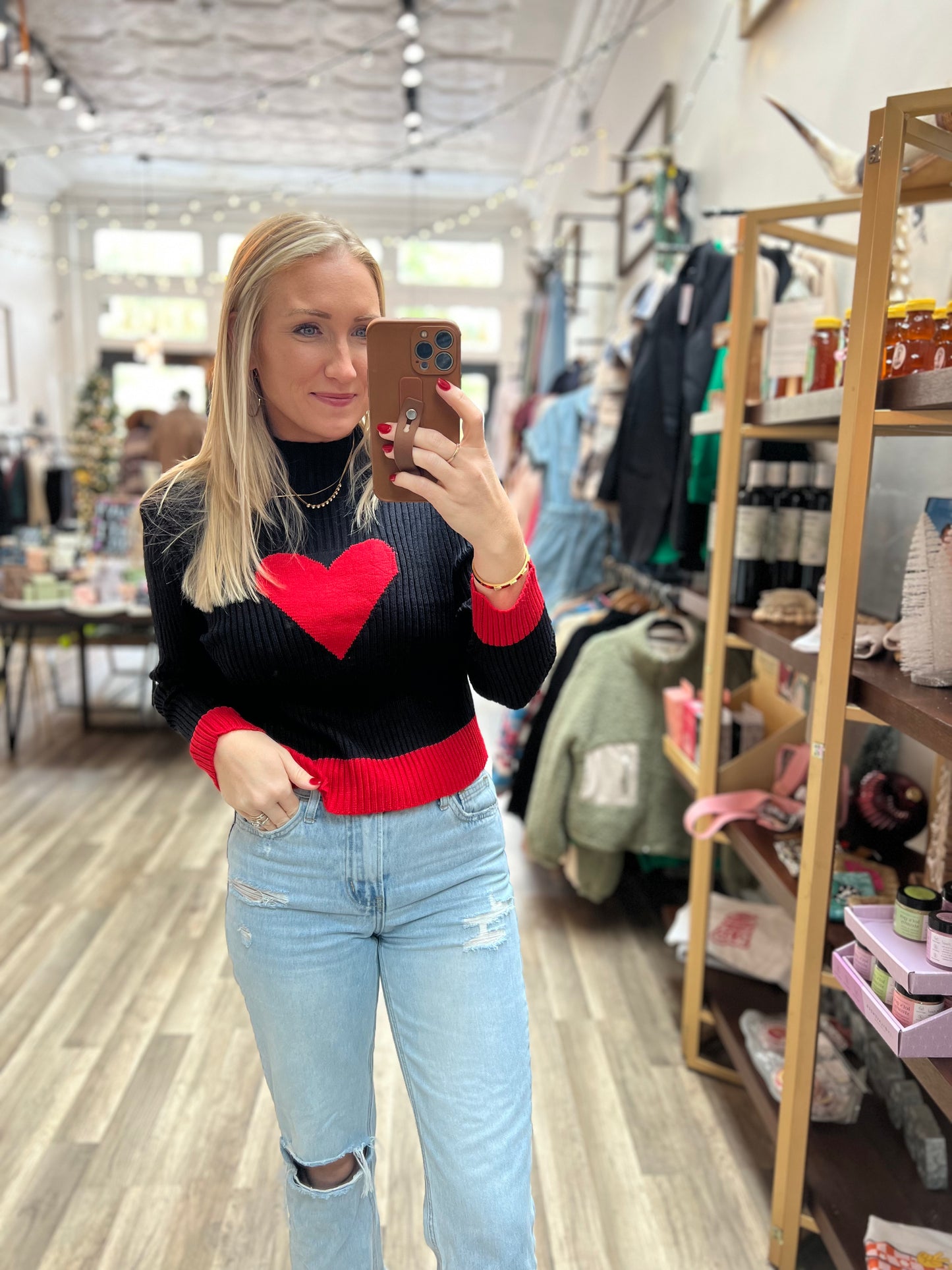 Heart eyes Sweater