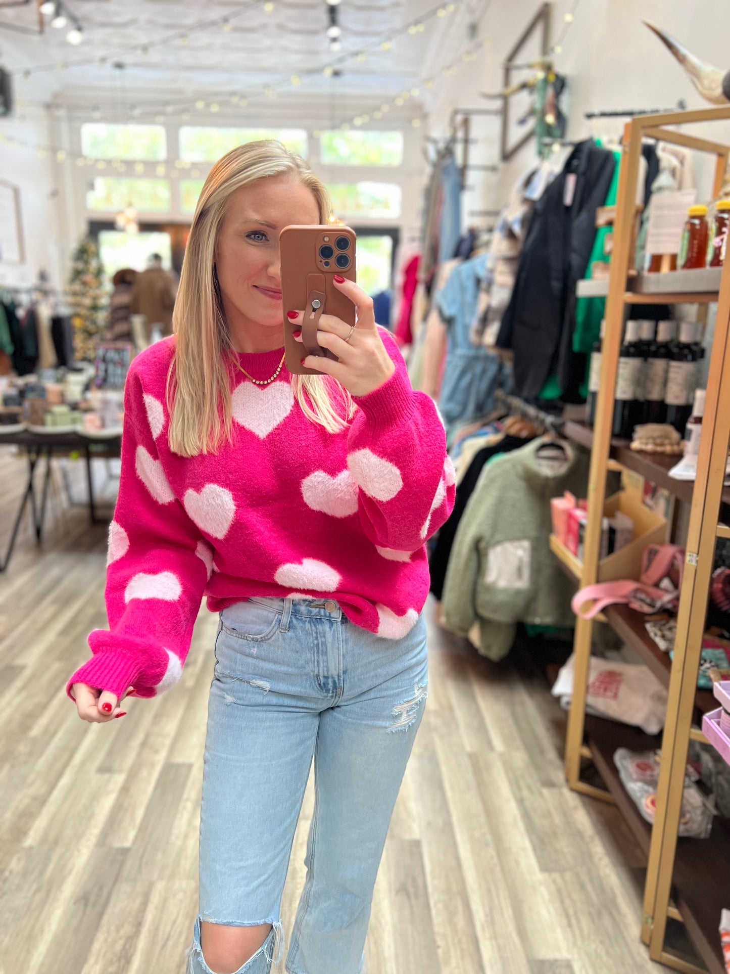Hit by Cupid Sweater