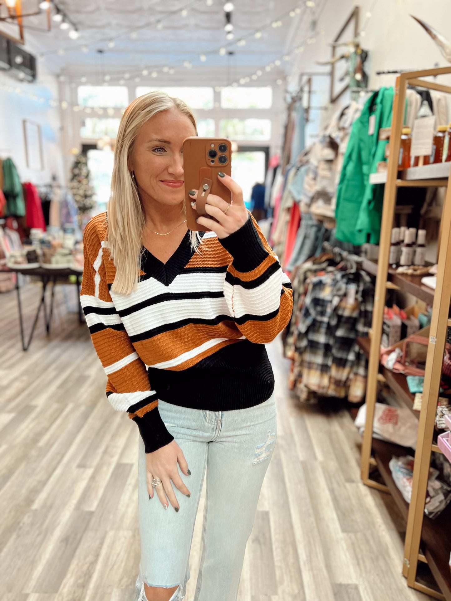 Camilla Striped Top