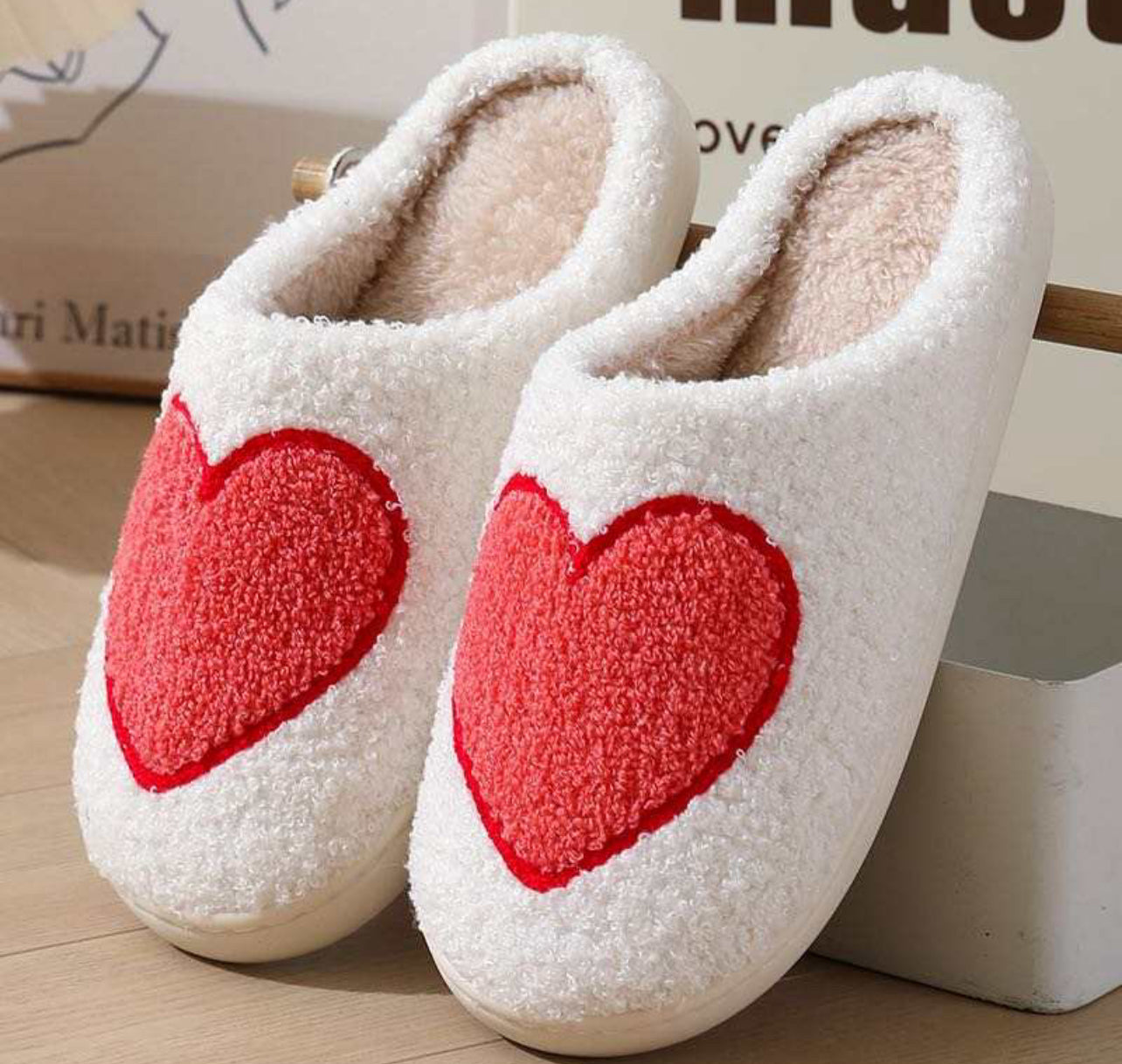 Heart Slippers