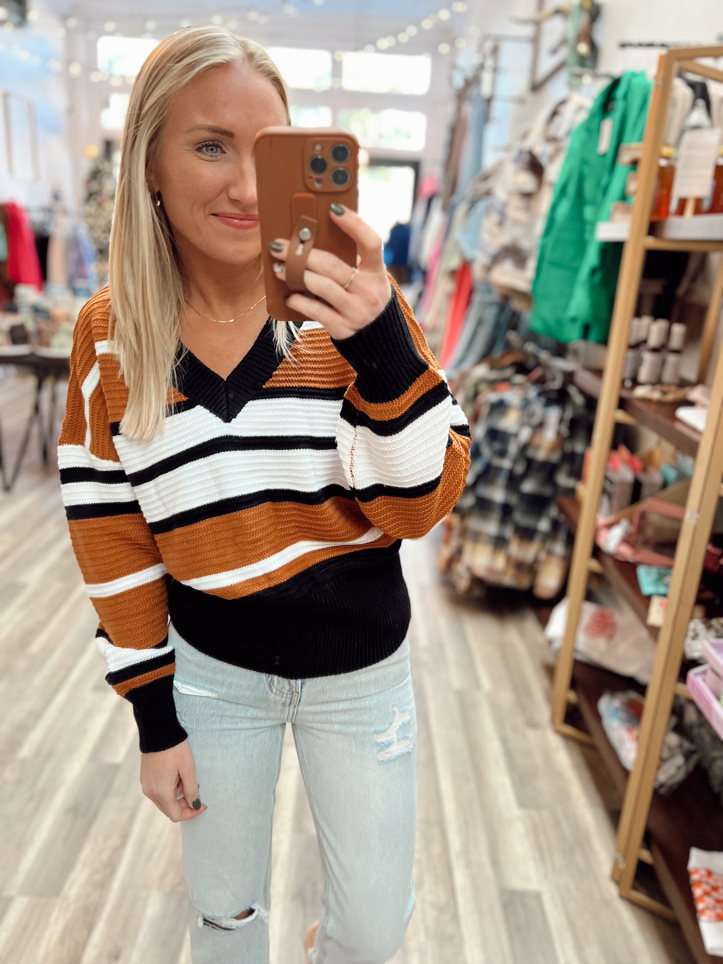 Camilla Striped Top