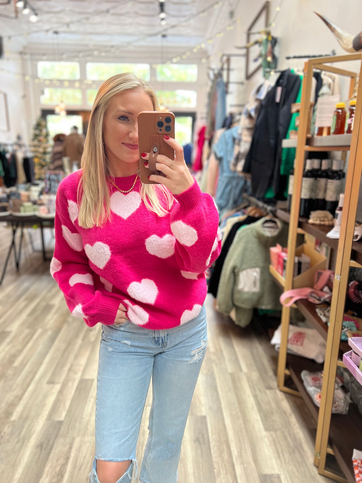 Hit by Cupid Sweater