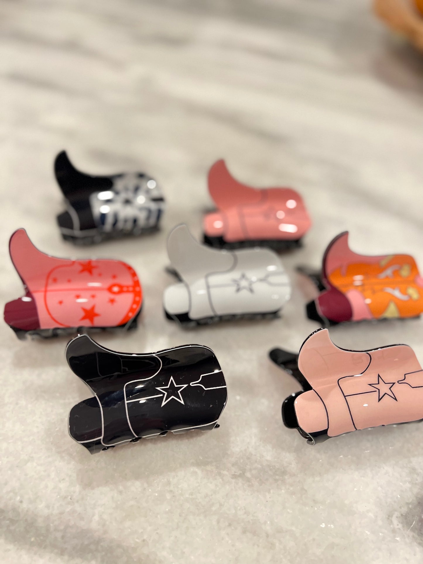 Cowgirl Hair Clips