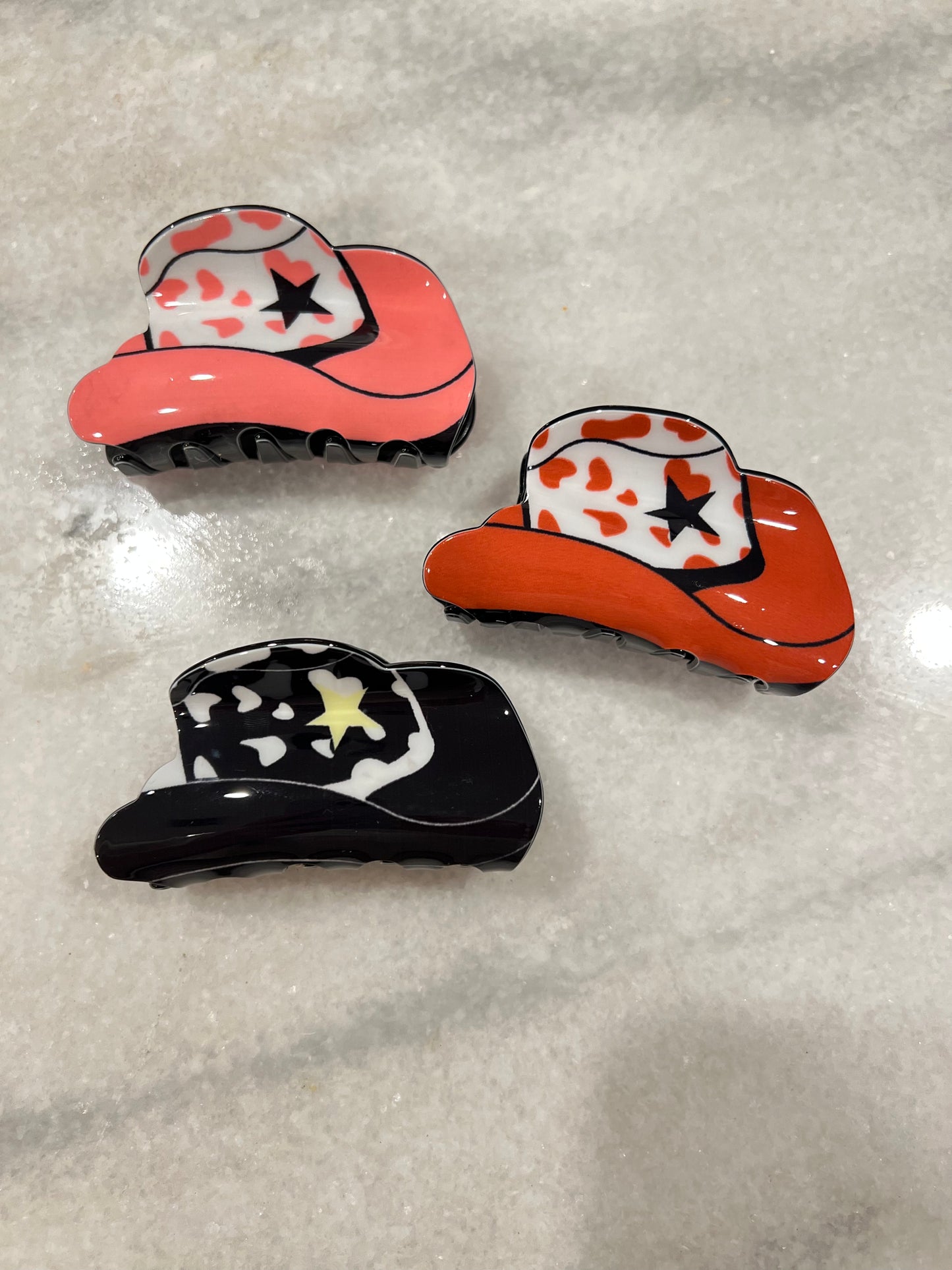 Cowgirl Hair Clips