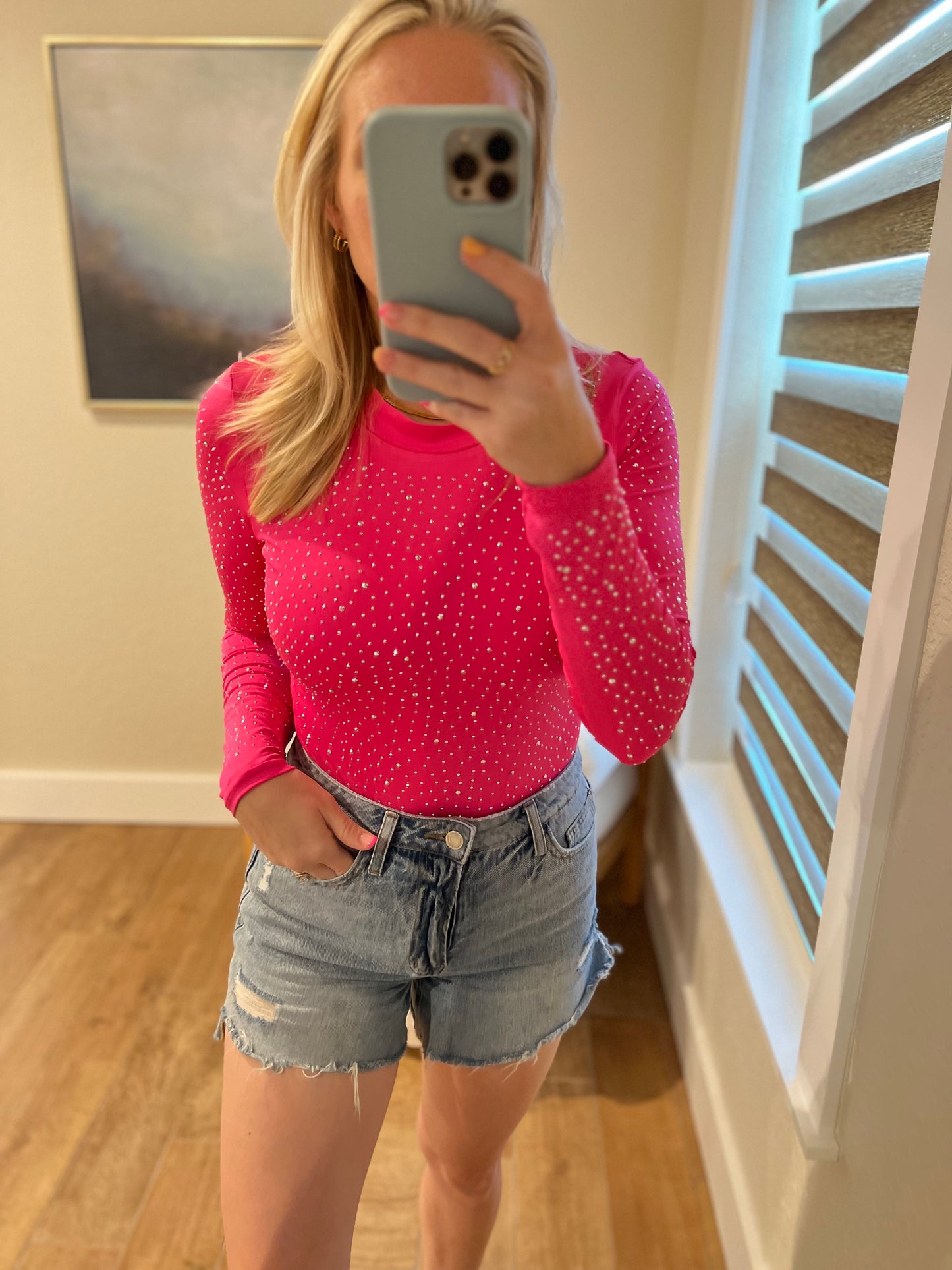 Rosy Pink Bodysuit