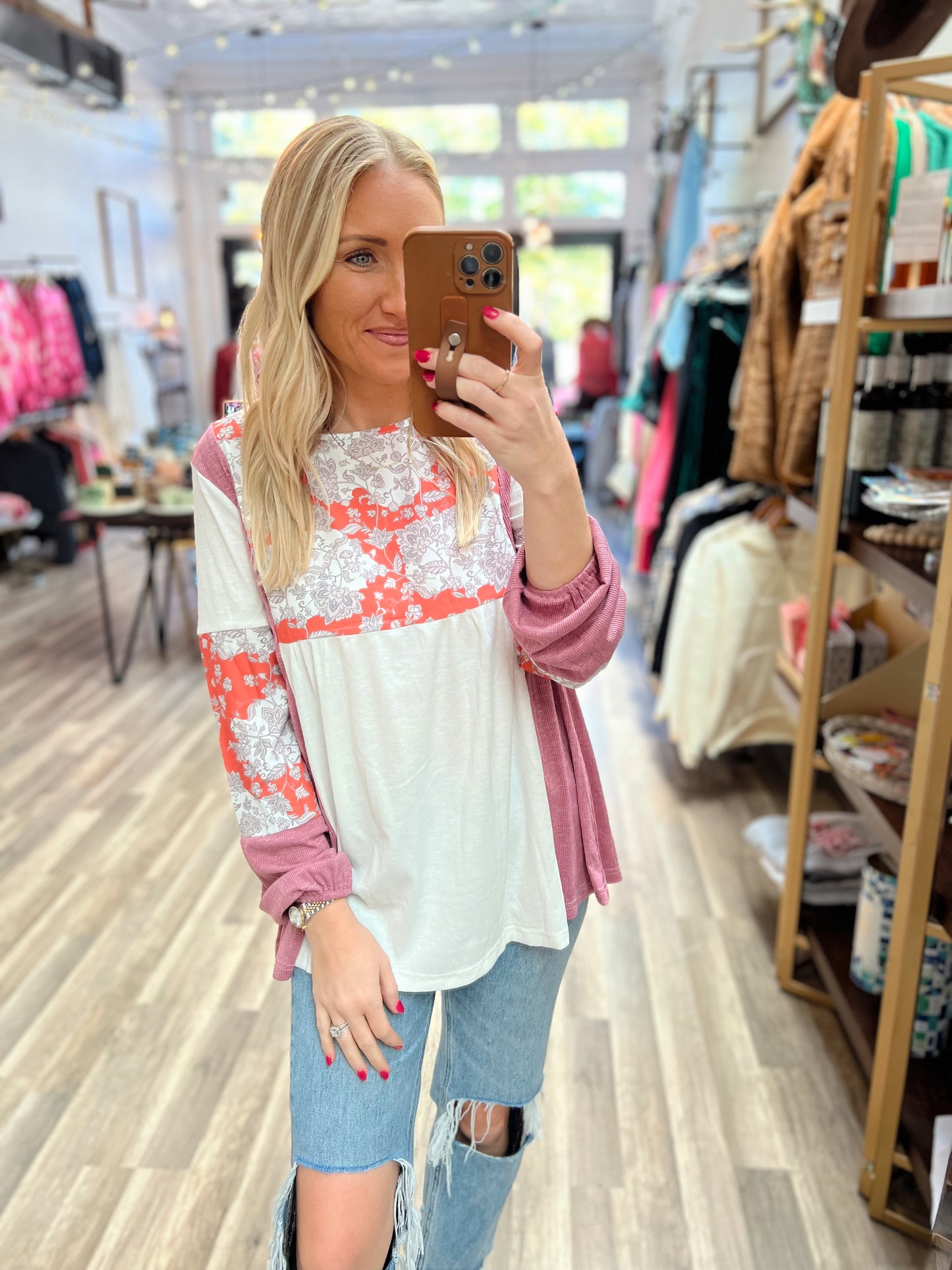 Gillie Boho Top