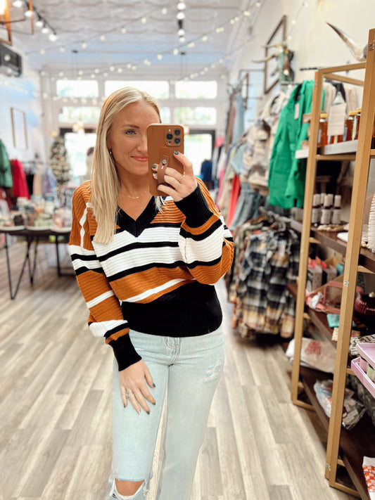 Camilla Striped Top