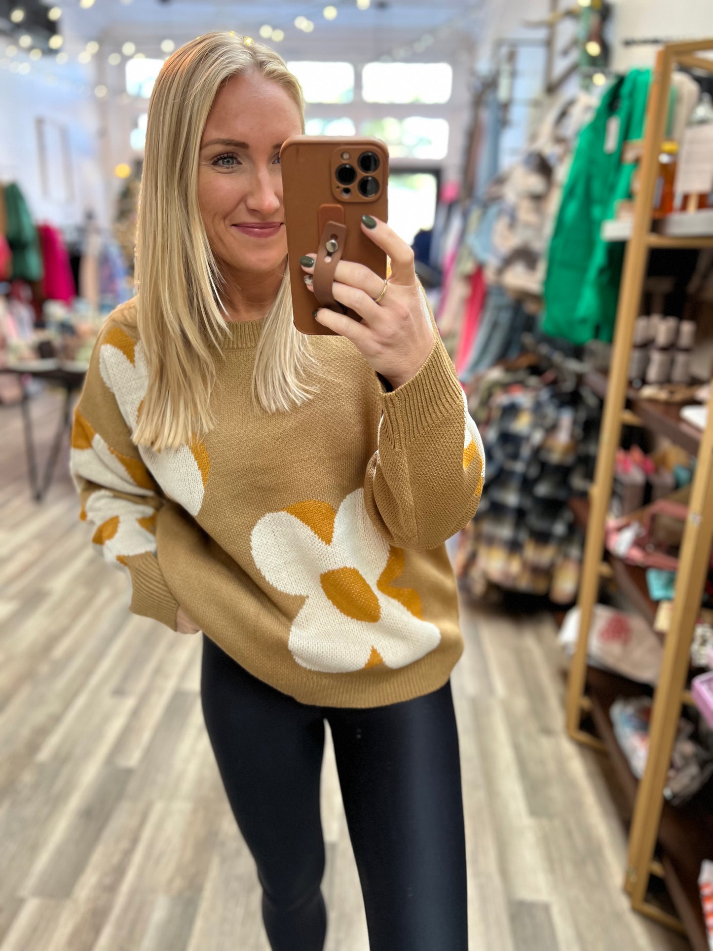 Flower Power Sweater