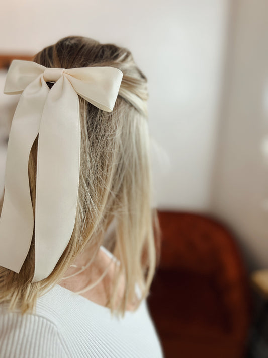 Dainty Bow Hair Clips