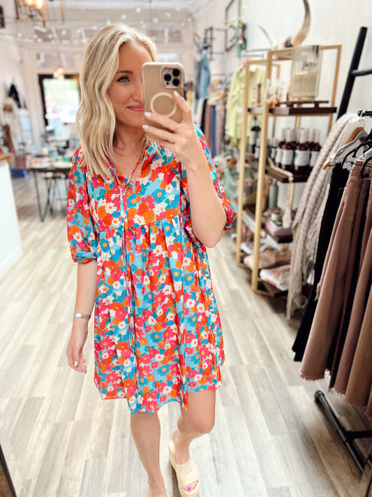 Petunia Floral Dress