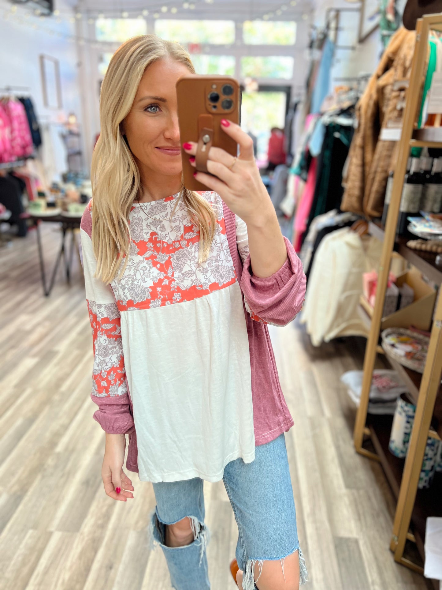 Gillie Boho Top