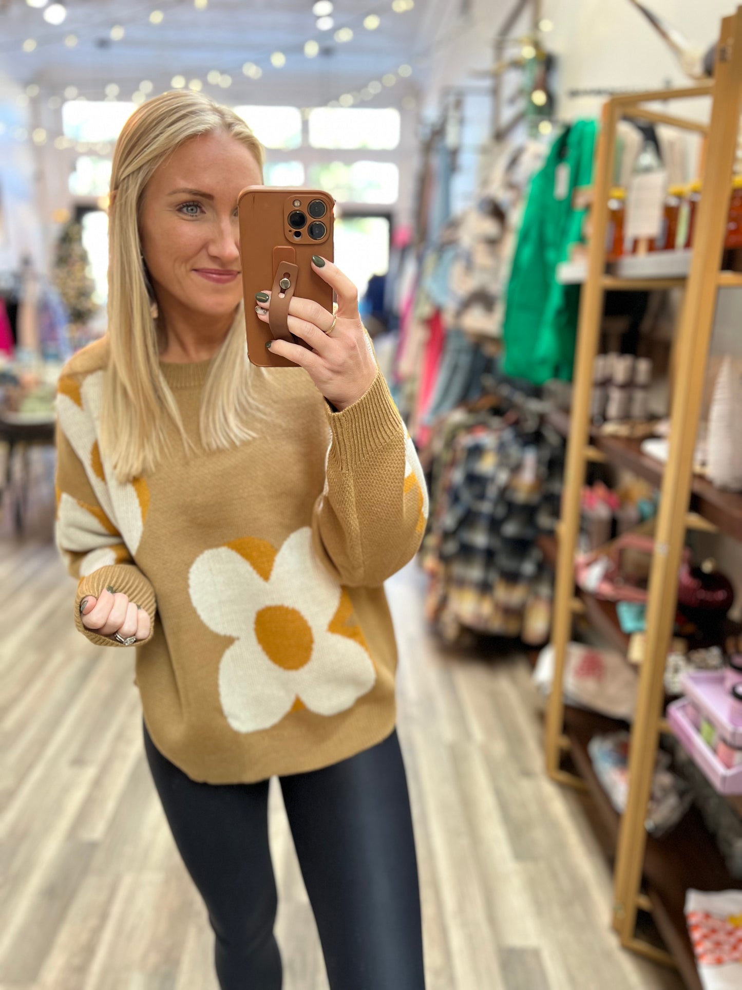 Flower Power Sweater