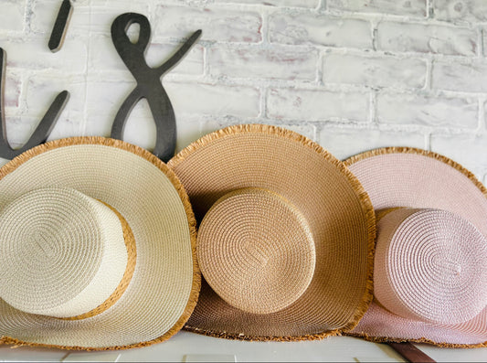 Feelin' Beachy Straw Hats